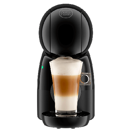 Front view Piccolo XS Manual Black & Anthracite Dolce Gusto® Coffee Machine